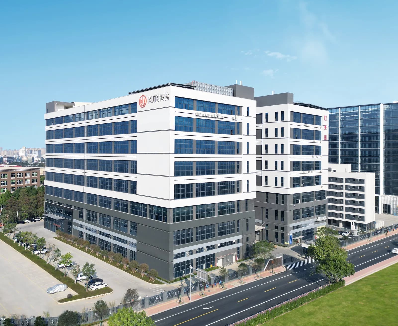 Aerial view of Hewinkt's manufacturing facility in Zhongshan, Guangdong