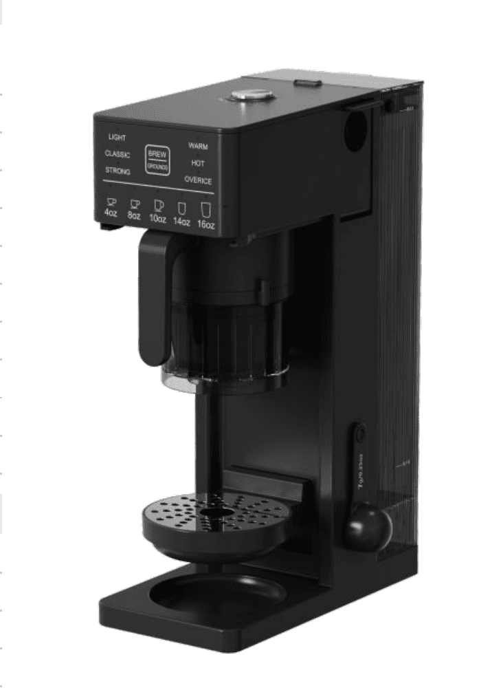 SSD03 Single-Serve Drop Coffee Maker With Burr Grinder