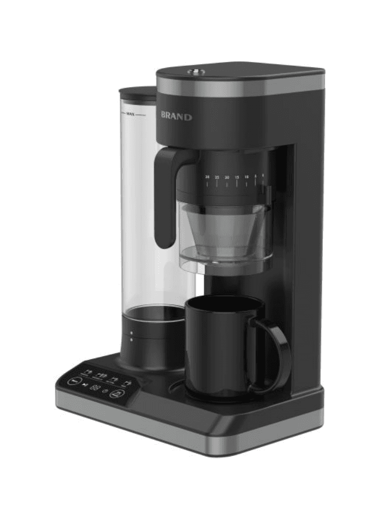 SSD06 Single-Serve Drop Coffee Maker With Burr Grinder