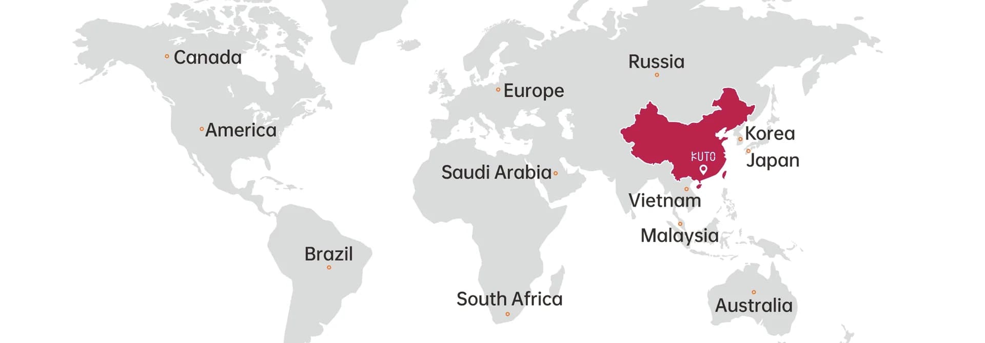 Global sales and distribution network